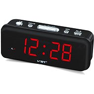 Retoo Elektronický budík s LED diodami  - Alarm Clock