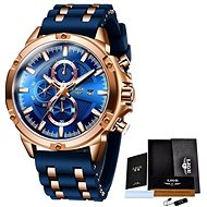 Lige Silicone 10028-3 - Men's Watch
