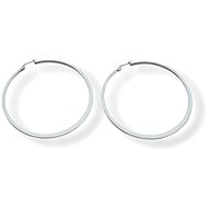 Ewena steel rings 4 cm - Earrings