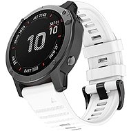 RhinoTech silicone for Garmin QuickFit 22mm white - Watch Strap
