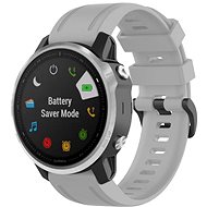 RhinoTech silicone for Garmin QuickFit 22mm grey - Watch Strap