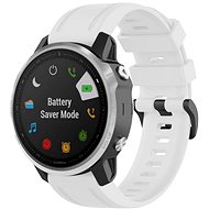 RhinoTech silicone for Garmin QuickFit 22mm white - Watch Strap