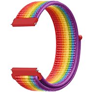 RhinoTech Nylon Quick Release 20mm Light Rainbow - Watch Strap