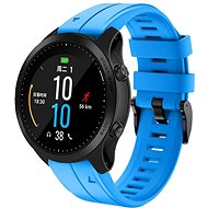 RhinoTech silicone for Garmin QuickFit 26mm blue - Watch Strap