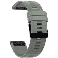 RhinoTech silicone for Garmin QuickFit 22mm grey - Watch Strap