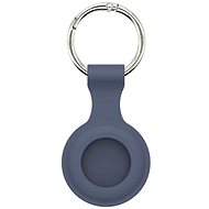 RhinoTech Silicone Case for Apple AirTag Dark Blue - AirTag Key Ring