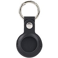 RhinoTech PU key case for Apple AirTag black - AirTag Key Ring