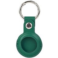 RhinoTech PU Key Case for Apple AirTag Dark Green - AirTag Key Ring
