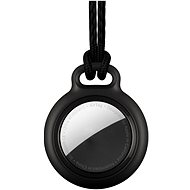 RhinoTech locking case with loop for Apple AirTag black - AirTag Loop