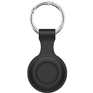 RhinoTech Silicone Case for Apple AirTag Black - AirTag Key Ring