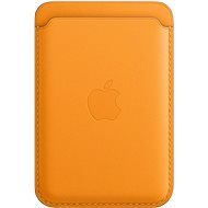 Apple Bőr pénztárca MagSafe-val iPhone - hoz, holdas narancssárga - MagSafe tárca