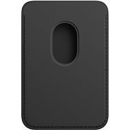 Apple Kožená peňaženka s MagSafe k iPhonu čierna - MagSafe peňaženka
