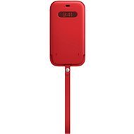 Apple iPhone 12 Pro Max (PRODUCT) RED bőr MagSafe tok - Mobiltelefon tok