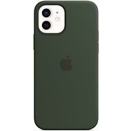 Apple iPhone 12 a 12 Pro Silikónový kryt s MagSafe kypersky zelený - Kryt na mobil