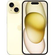 iPhone 15 128 GB sárga - Mobiltelefon
