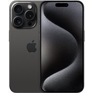 iPhone 15 Pro 256GB, fekete - Mobiltelefon