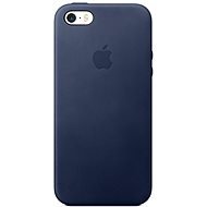 Apple iPhone SE  Leder Case - Mitternachtsblau - Schutzabdeckung