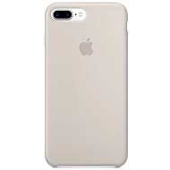 Handyhülle iPhone 7 Plus Silikon Case - Steingrau - Schutzabdeckung