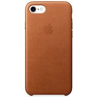 iPhone 7 Leder Case - Farbe Sattelbraun - Schutzabdeckung