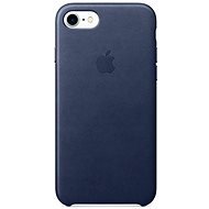 Handyhülle iPhone 7 Leder Case - Mitternachtsblau - Schutzabdeckung