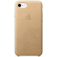 iPhone 7 bőrtok, sárgásbarna - Védőtok