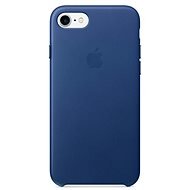 iPhone 7 Leder Case - Farbe Saphir - Schutzabdeckung