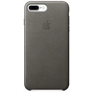 iPhone 7 Plus bőrtok, szénszürke - Védőtok