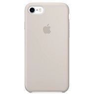 iPhone 7 Silikon Case - Stein-grau - Schutzabdeckung