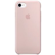 iPhone 7 Silikon Case - rosa Sand - Schutzabdeckung