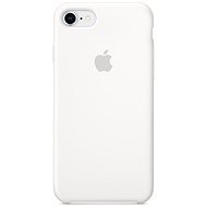iPhone 8/7 Silikónový kryt biely - Kryt na mobil