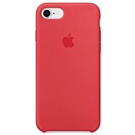 iPhone 8/7 Silikónový kryt malinovo červený - Ochranný kryt