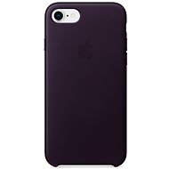 iPhone 8/7 Leder aubergine lila - Schutzabdeckung