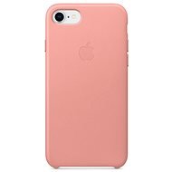 iPhone 8/7 Kožený kryt bledo-ružový - Ochranný kryt
