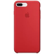 iPhone 8 Plus/7 Plus Silikónový kryt červený - Kryt na mobil