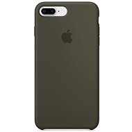 iPhone 8 Plus/7 Plus Silikoncase Dunkeloliv - Handyhülle
