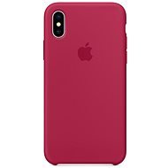 iPhone X Silikonhülle weinfarben - Schutzabdeckung