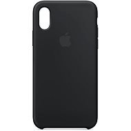 iPhone XS Silikónový kryt čierny - Kryt na mobil