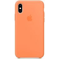 iPhone XS Silikonhülle - papaya - Handyhülle