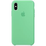 iPhone XS Silicone Case mint - Phone Cover