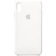 iPhone XS Max Silikonhülle weiß - Handyhülle