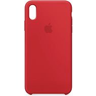 iPhone XS Max Silikónový kryt červený - Kryt na mobil