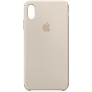 iPhone XS Max Silicone Cover Stone Grey - Phone Cover