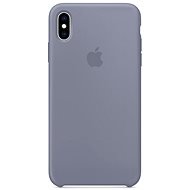 iPhone XS Max Silicone Cover Lavender Grey - Phone Cover