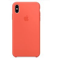 iPhone XS Max Silicone Cover Nectarine - Phone Cover