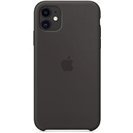 Apple iPhone 11 Silikónový kryt čierny - Kryt na mobil