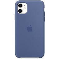 Apple iPhone 11 Silikónový kryt ošúchano modrý - Kryt na mobil