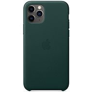 Apple iPhone 11 Pro Bőr tok fenyőzöld - Telefon tok