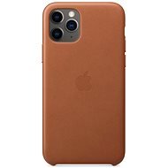 Apple iPhone 11 Pro vörösesbarna bőr tok - Telefon tok