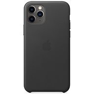 Apple iPhone 11 Pro Lederhülle Schwarz - Handyhülle
