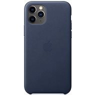 Apple iPhone 11 Pro Leather Cover, Midnight Blue - Phone Cover
